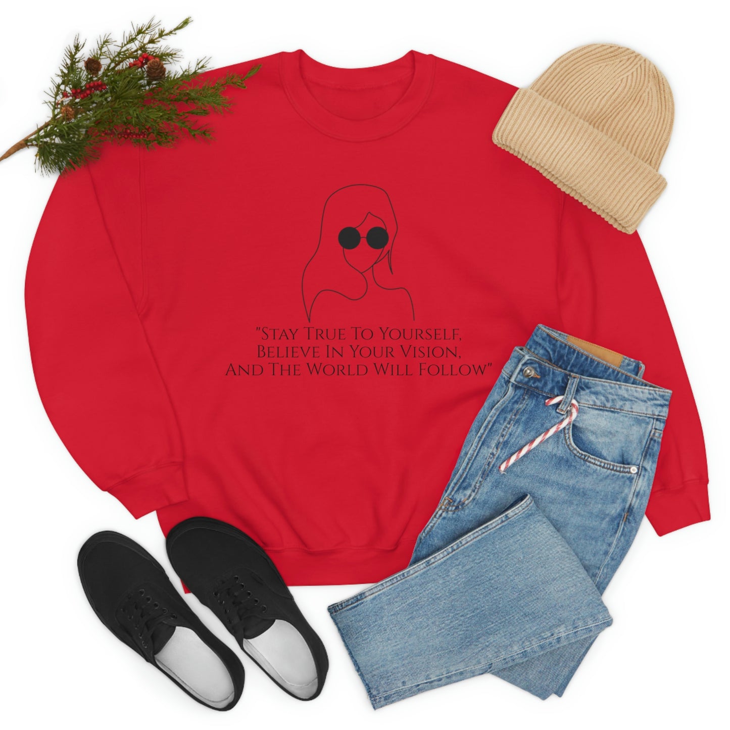 Believe & Lead Crewneck Sweatshirt