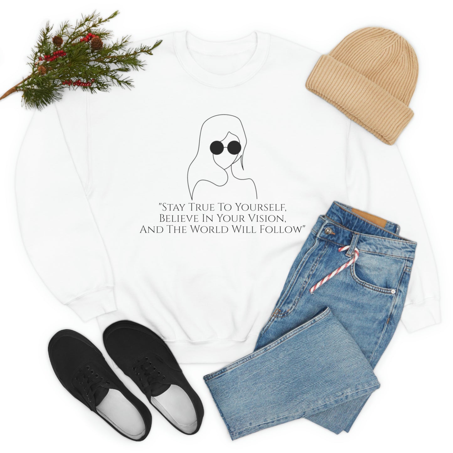Believe & Lead Crewneck Sweatshirt