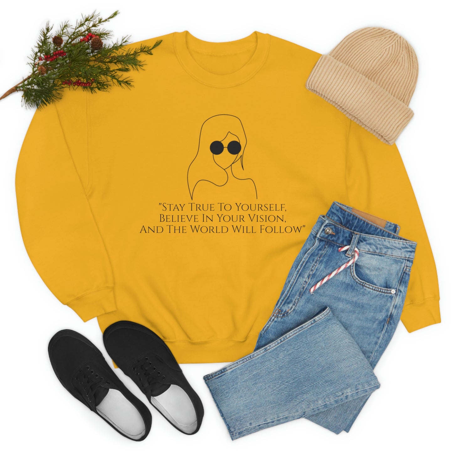 Believe & Lead Crewneck Sweatshirt