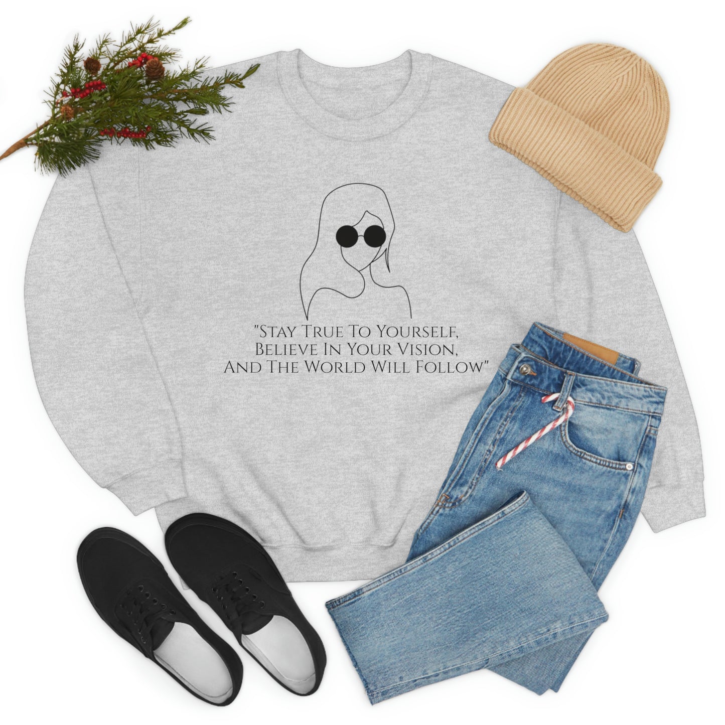 Believe & Lead Crewneck Sweatshirt