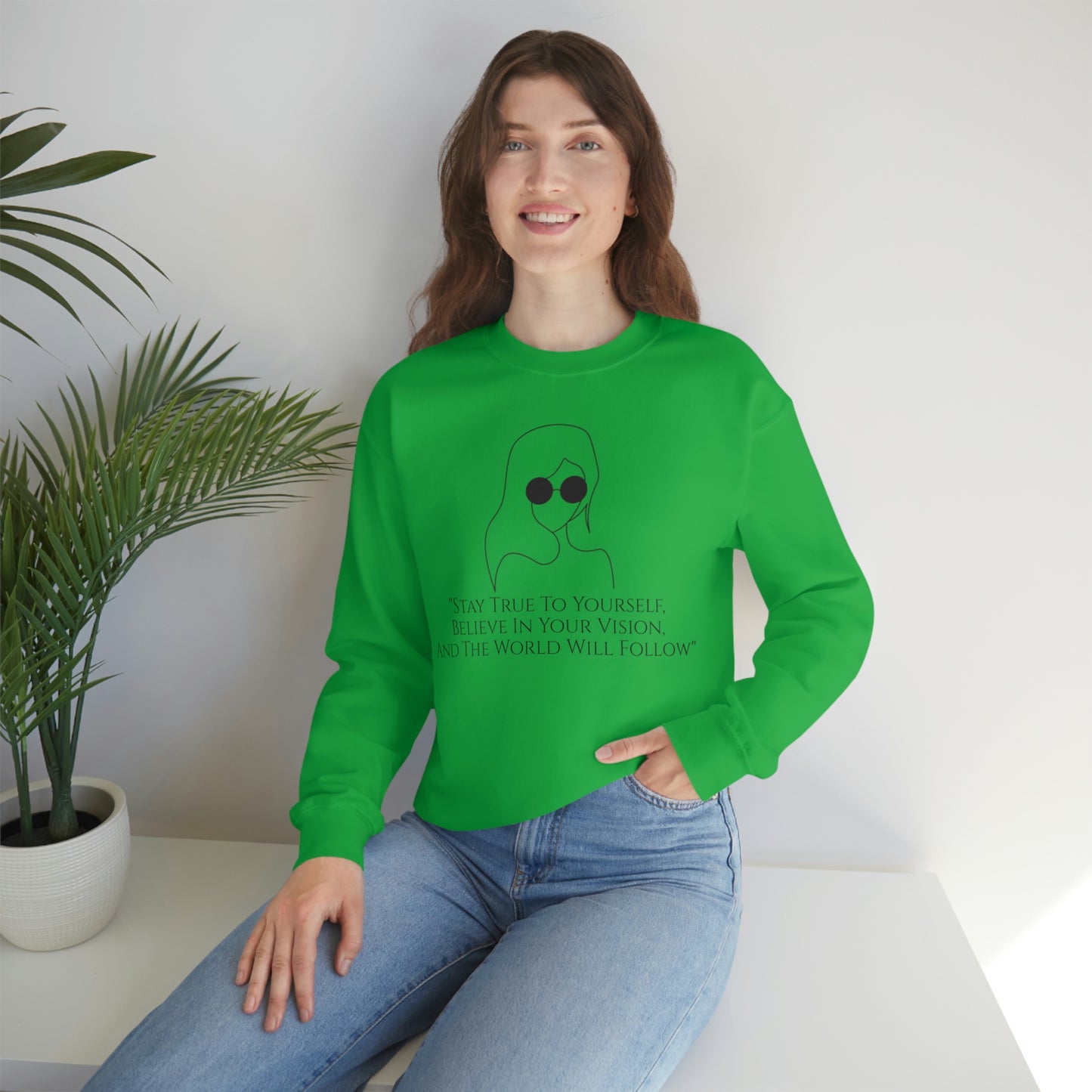 Believe & Lead Crewneck Sweatshirt
