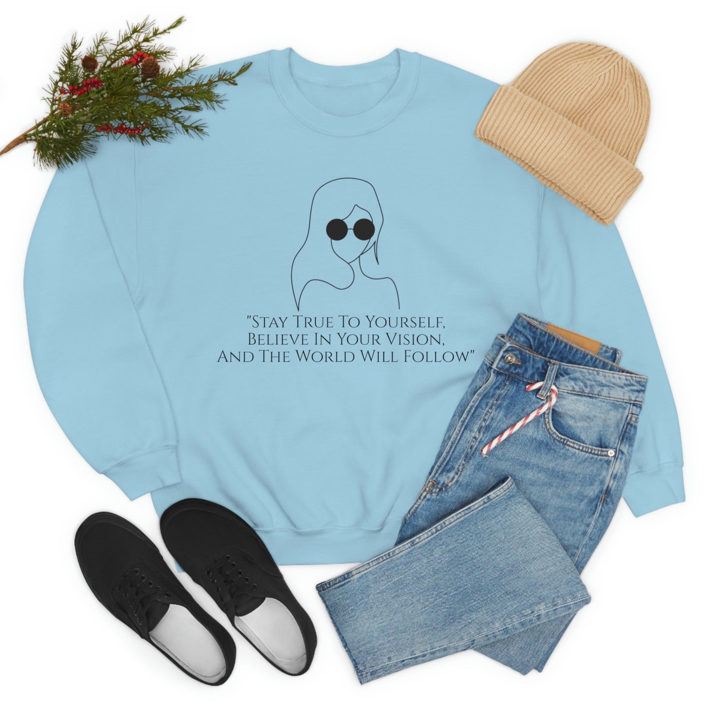 Believe & Lead Crewneck Sweatshirt