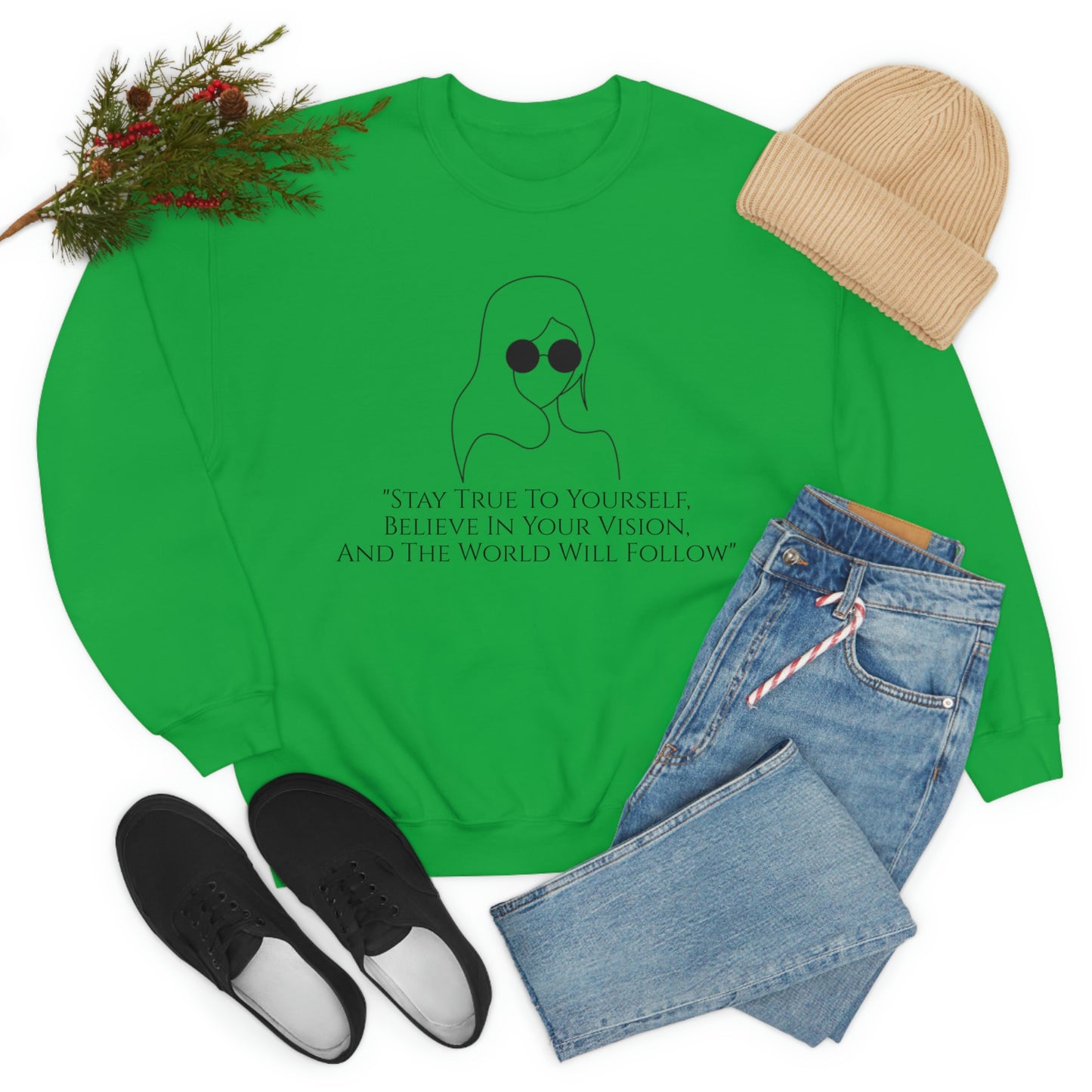 Believe & Lead Crewneck Sweatshirt
