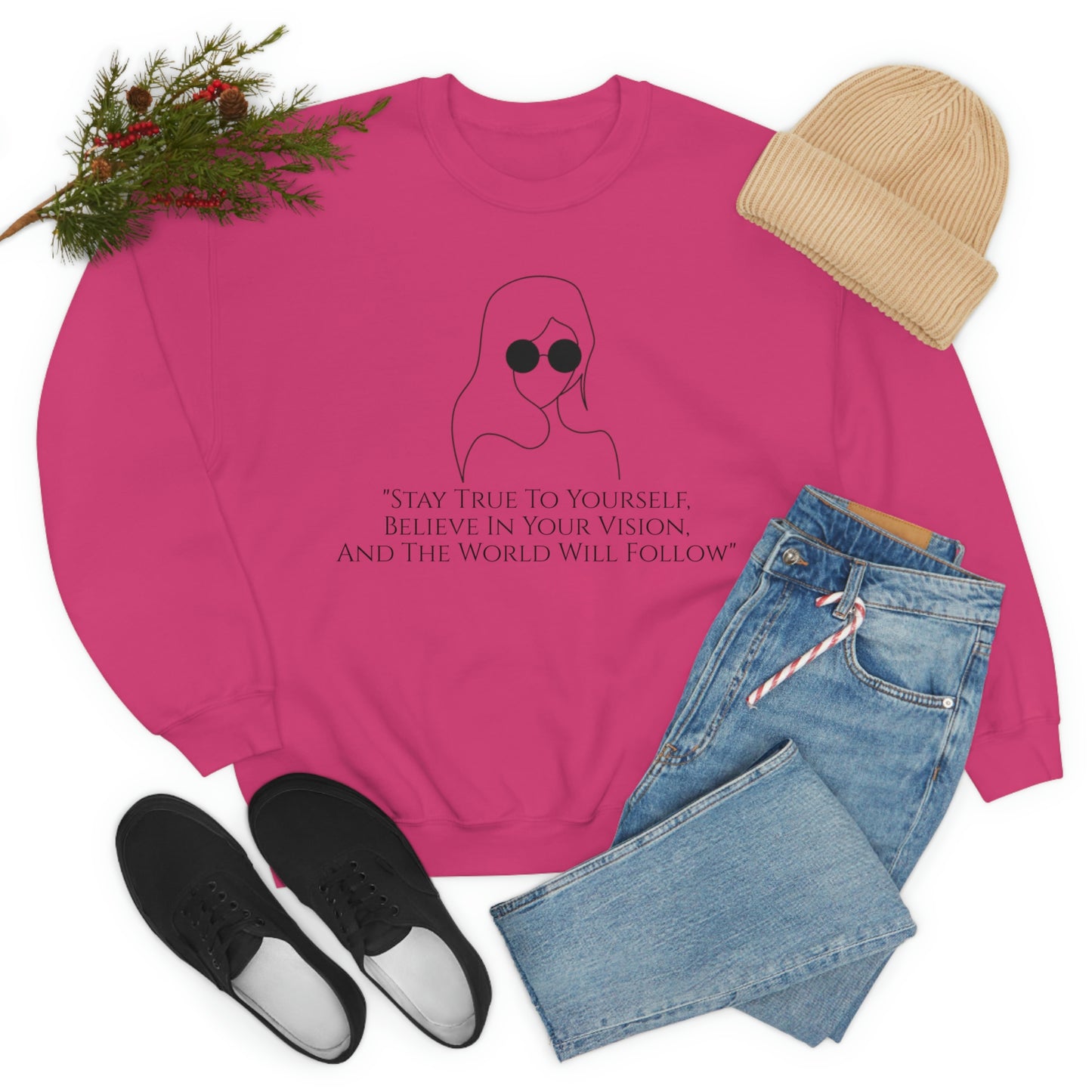 Believe & Lead Crewneck Sweatshirt