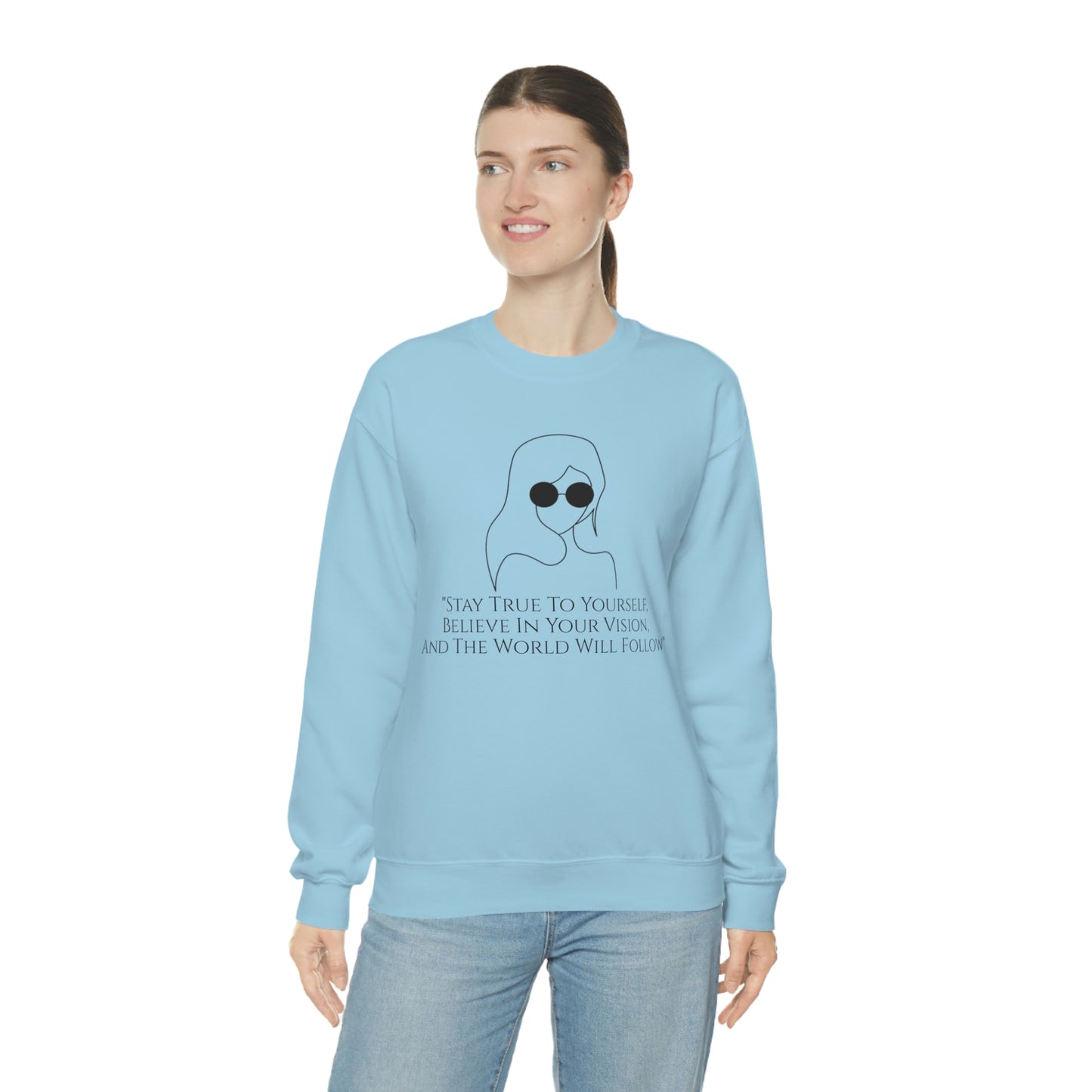 Believe & Lead  Crewneck Sweatshirt