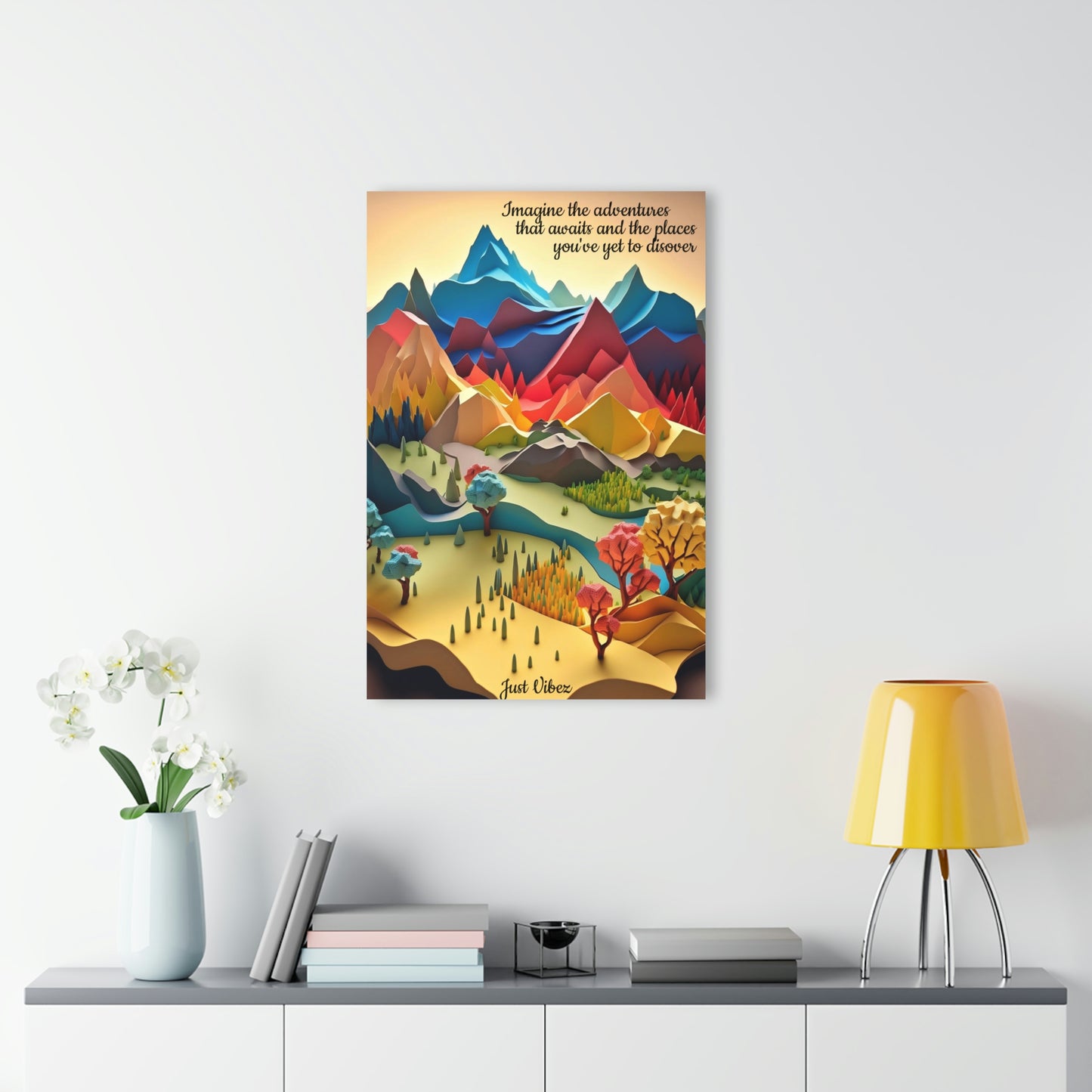 Endless Adventures Art -  (French Cleat Hanging)