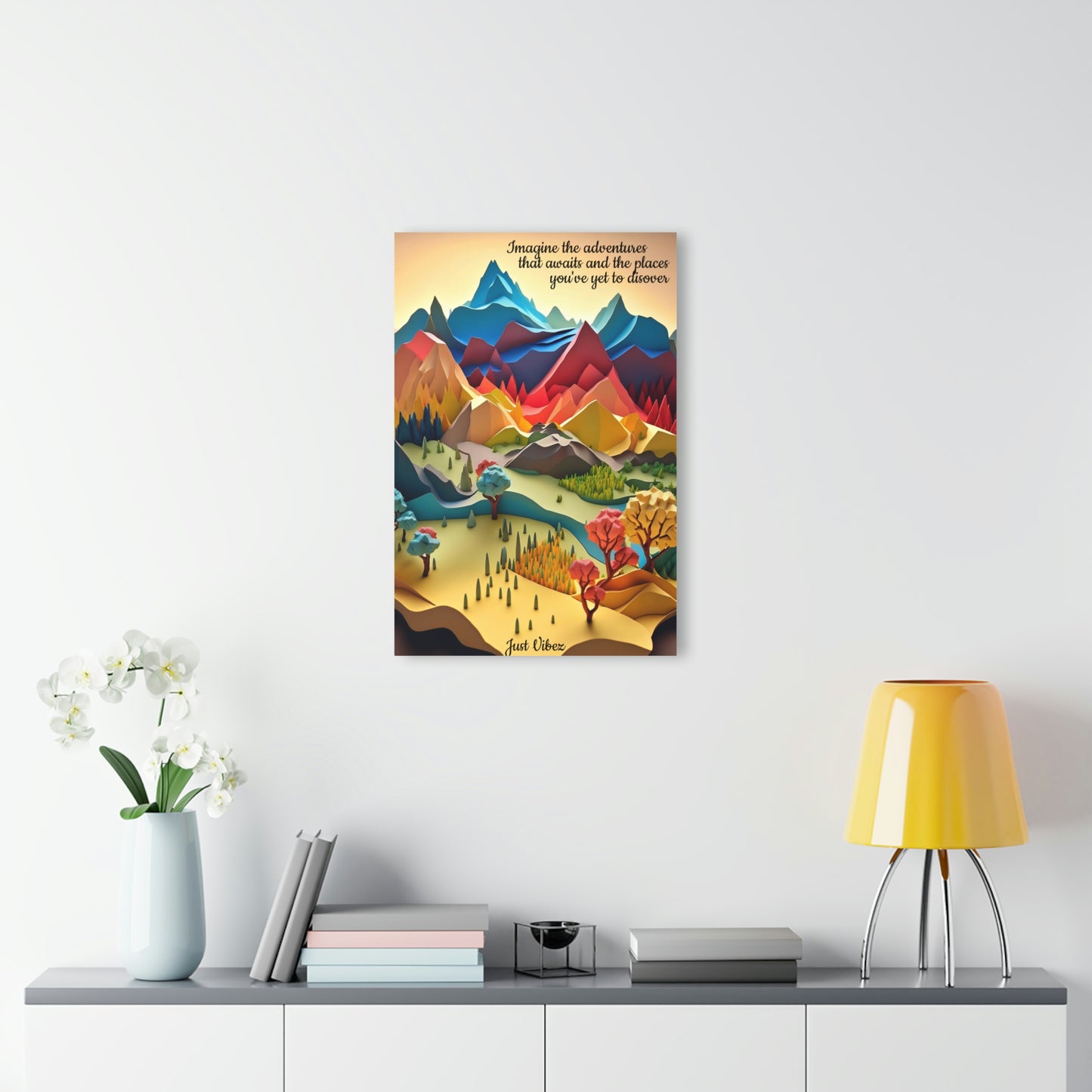 Endless Adventures Art -  (French Cleat Hanging)