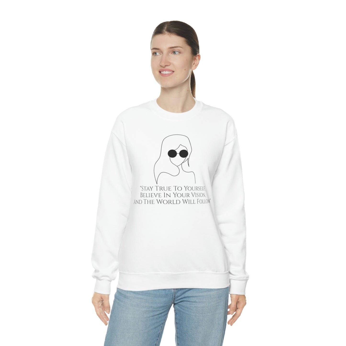 Believe & Lead  Crewneck Sweatshirt