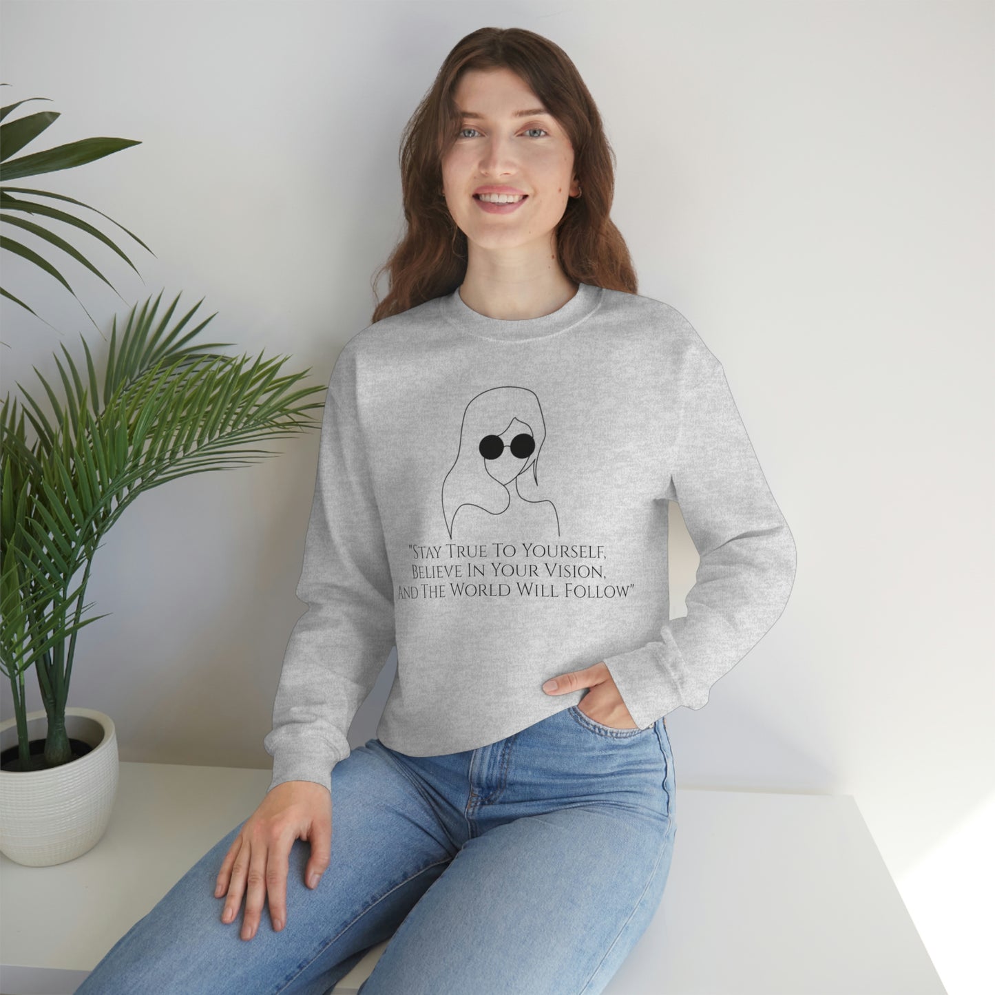 Believe & Lead  Crewneck Sweatshirt