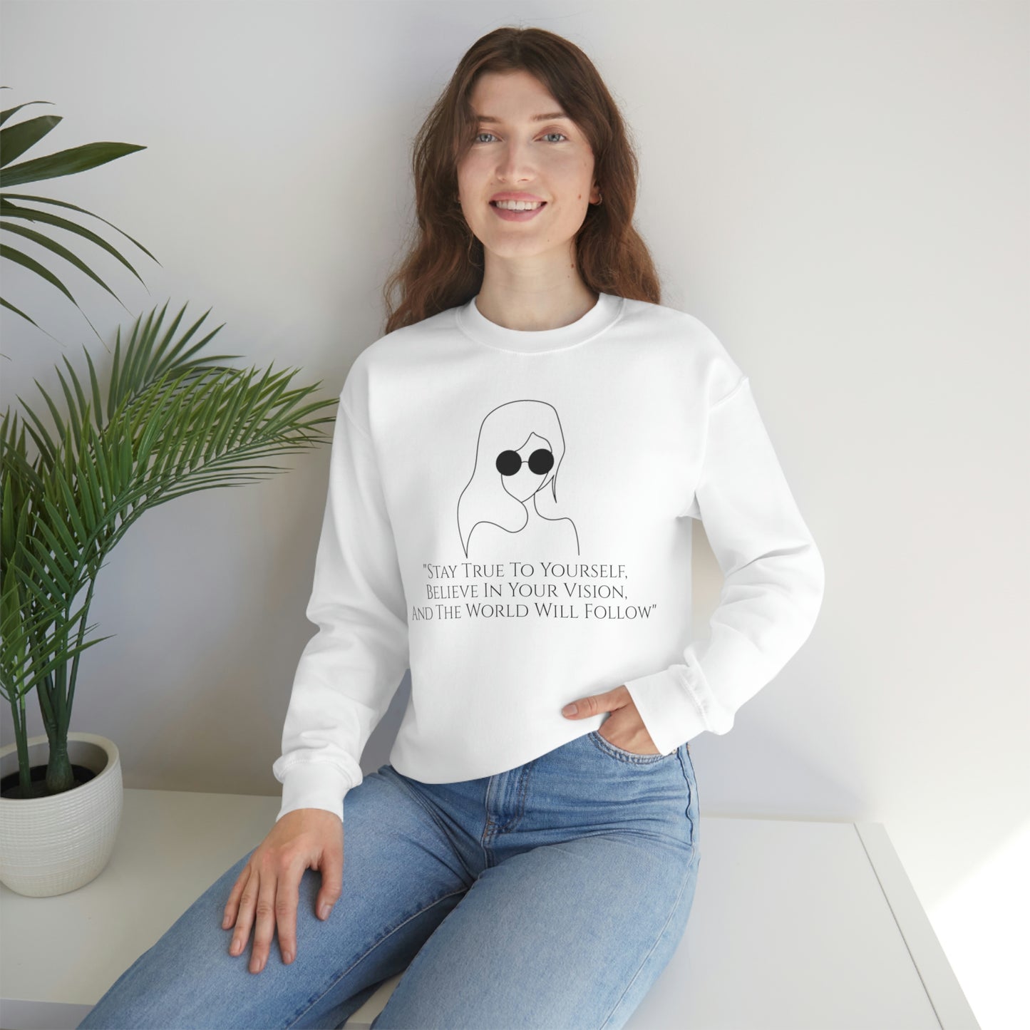 Believe & Lead  Crewneck Sweatshirt