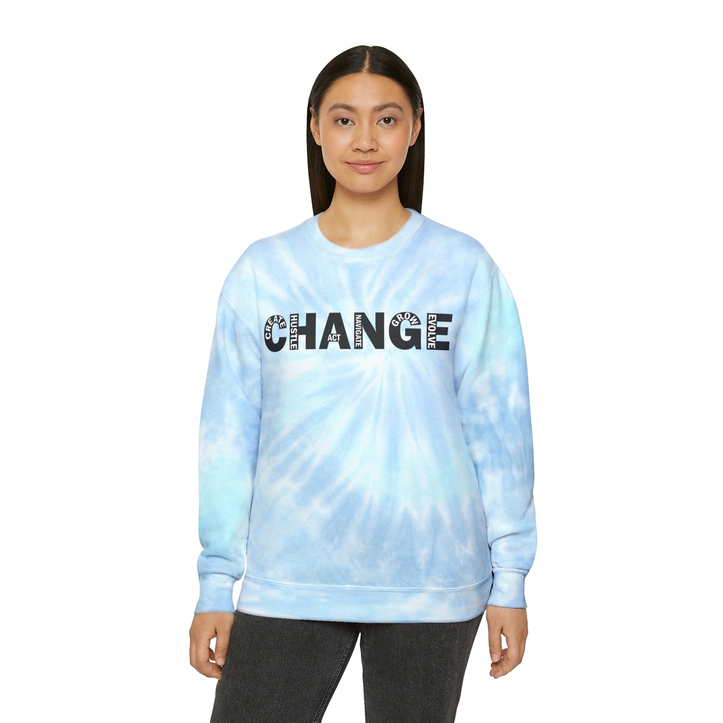 The CHANGE Maker Tie-Dye Sweatshirt