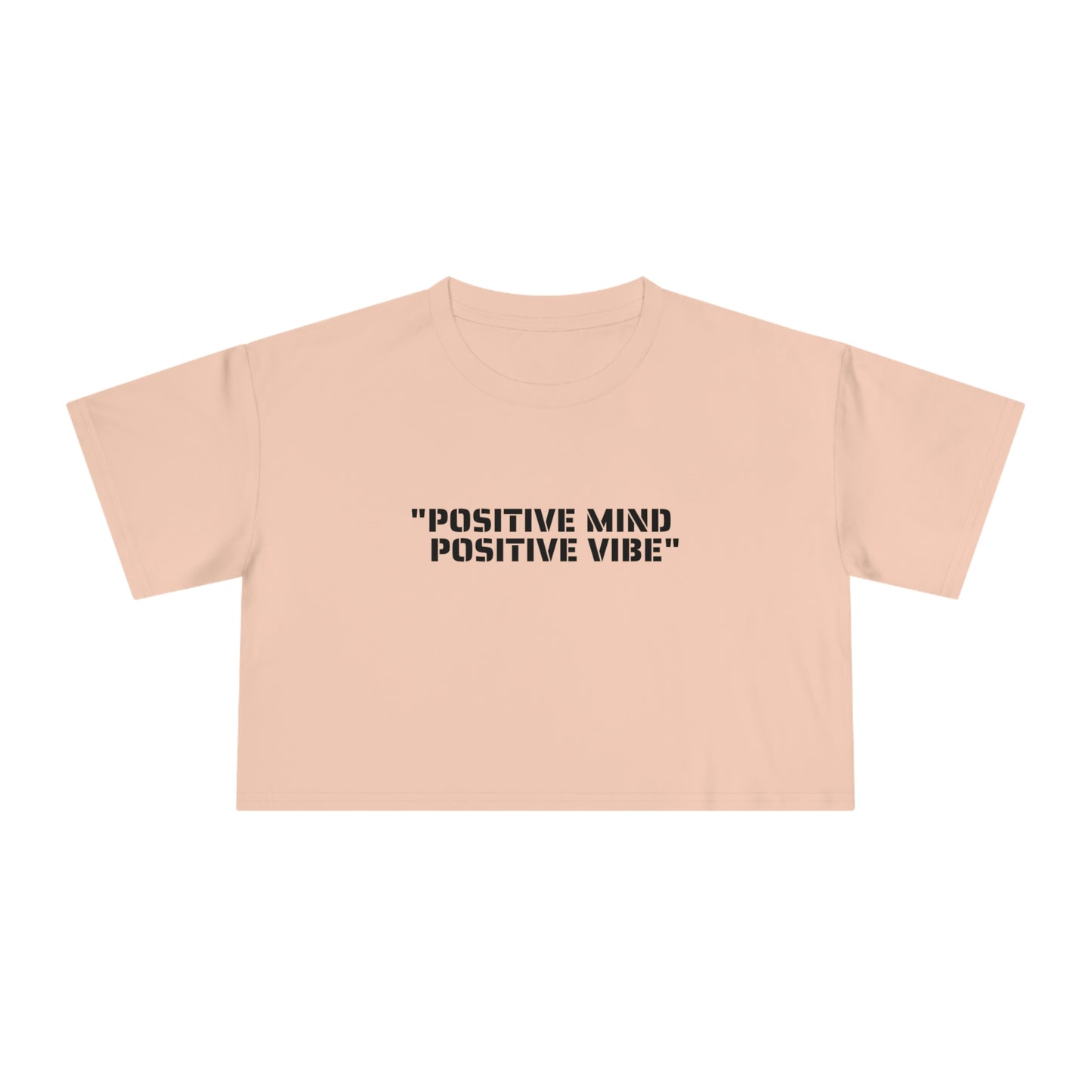 Good Vibez Only Crop Tee